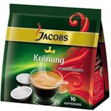 Jacobs Kaffeepads Entkoffeiniert