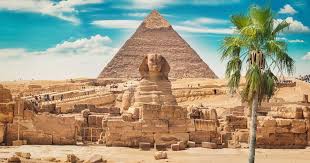 Vista espacial de las piramides de egipto. Por Que Egipto Es El Pais De Moda De 2021