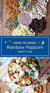 One Handful Wont Be Enough Of This Popcorn Snack Mix Recipe Popcorn Snacks Mix Snack Mix Recipes Snack Mix