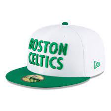 Celtics' guard kemba walker plays against the golden state warriors during the first half on saturday, april 17, 2021, in boston. Boston Celtics Nba City Edition White 59fifty Cap New Era Cap