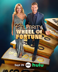 Ryan and Vanna are bringing big stars taking a big spin for charity! Celebrity  Wheel Of Fortune premieres September 26 on ABC and stream on Hulu! 🌟
