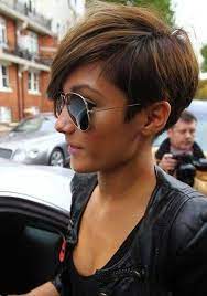 He was playing both sides. Frankie Sandford Short Hairstyle Sexy Layered Short Haircut