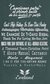 Www.cancionesparabodas.com haz especial el día de tu boda. Evelandia Canciones De Boda Musica Boda Organizar Boda