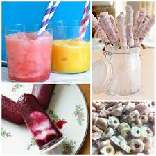 It's blended liquid and fruit, explains magee. Healthy Cool Treats For Hot Summer Days What Can We Do With Paper And Glue