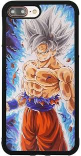 To create a custom iphone case, simply choose your iphone, pick an iphone case type and use our online case customizer to design a custom iphone case the way you want. Amazon Com Dragon Ball Super Z Son Goku Ultra Instinct Japanese Anime Case For Iphone 7 Plus 8 Plus 5 5 Inch Comic Tpu Silicone Rubber Gel Edge Pc Bumper Case Skin