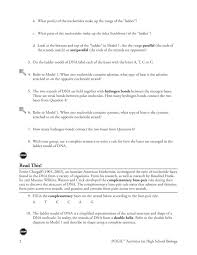Dna Replication Worksheet Answer Key Double Helix Coloring Worksheet Bdennis 2020