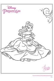 Disney Prinzessin Belle Disney Prinzessin Malvorlagen Malvorlage Prinzessin Ausmalbilder