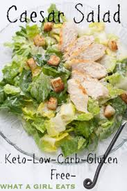 Caesar Salad Dressing With No Raw Eggs Is Keto Paleo And Gluten Free Keto Glutenfree Paleo Whole30 Caesar Salade Salade Kip