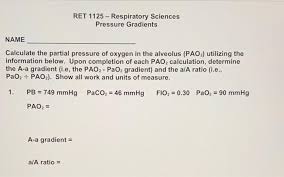 Image result for A-a Gradient