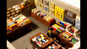 Custom Lego Record Store Everyday Records Custom Lego Lego Building Instructions Record Store