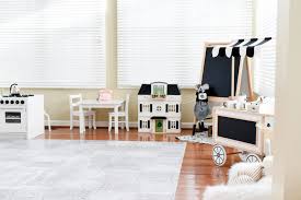 Black And White Kids Play Room Classic Clean Playroom Project Nursery In 2020 Playroom Kids Flooring White Small Table