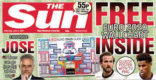 England fell short of euro 2020. Football Cartophilic Info Exchange The Sun Euro 2020 Guide