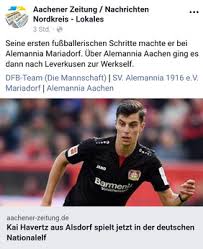 Kai havertz champions league appearances 2020/21. Kai Havertz Ein Mariadorfer Junge Auf Dem Weg Zum Weltstar Sv Alemannia 1916 E V Mariadorf