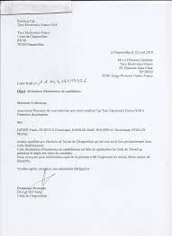 Candidature spontanée réceptionniste à la mairie d'annecy. Modele Lettre Candidature Chsct