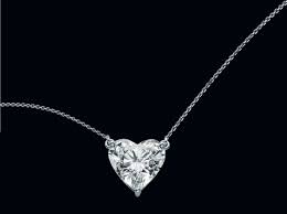 Show them you care with a beautiful diamond heart pendant. Chains Of Love The D Diary Heart Shaped Diamond Necklace Heart Shaped Diamond Big Diamonds Necklace