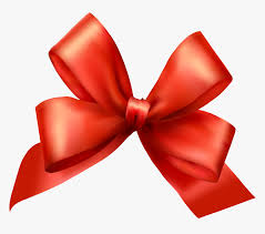 Vector blue realistic bow with ribbons isolated on transparent background. Red Ribbon Bow Png Red Bow Transparent Background Png Download Kindpng