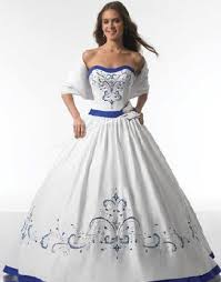 Purchased tulle off ebay $12. Royal Blue And White Wedding Dress Off 73 Best Deals Online