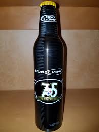 Pittsburgh Steelers 2007 Bud Light 75th Anniversary 1933 2007 Aluminum Bottle Aluminum Bottle Bottle Bud Light