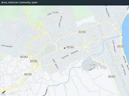 El sistema de coordenadas que componen la latitud y longitud, conocido como sistema de coordenadas geográficas, posee como centro imaginario el centro de la tierra y expresa sus valores en grados. Callejero De Javea Plano Y Mapa Trafico En Directo