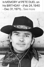 Remembering Pete Duel and Alias Smith and Jones