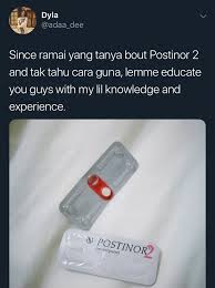 It may also prevent the attachment of the woman's egg to the wall of the uterus (womb). Sinaran Wanita Postinor 2 Siapa Pernah Dengar Tentang Facebook