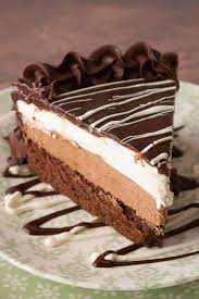 This dessert is an easy one to prep in the restaurant since the cakes are made ahead of time and chilled until ordered. Black Tie Mousse Cake Mindee S Cooking Obsession