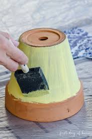 Garden décor, garden tools, insect & pest control, lawn mowers How To Paint Terracotta Pots Like The Pros Easy Tutorial