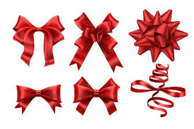 Svg cut files are a graphic type that can be scaled to use with the silhouette cameo or cricut. Realistic Red Bows Decorative Xmas Gift Ribbon Bow Christm 1009834 Objects Design Bundles