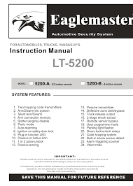 Is there a way to set passive lock? Lt 5200 En Cdr Manualzz