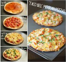 Taco Bell Mexican Pizzas Mexican Food Recipes Mexican Pizza Recipe Recipes