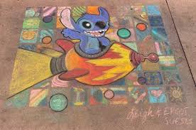 Our Colorful Guide To Taste Of Epcot International Festival Of The Arts Sidewalk Chalk Art Chalk Art Disney Art