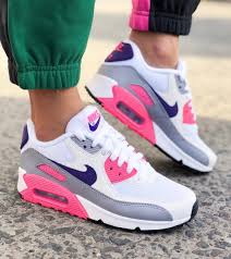 Nike Air Max 90 White Purple Grey Pink Rematch Nike Air Max 90 White Nike Air Max Nike Air Max 90