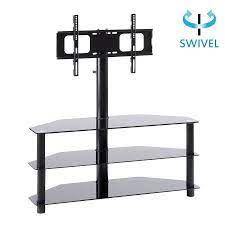 A wide variety of 3 tier glass tv stand options are available to you, such as general use, design style, and material. Modern Black Floor Tv Stand For Tvs Up To 70 With Mount Wide Storage Walmart Com Tv Stand Tv Stand With Swivel Mount Tv Stand With Bracket