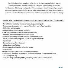 Want To Become A Parenting Teachers Kids Teenagers Coach Nlp For Teens Will Support Young Ones To Embrace Their Increasing Independence With Confidence I 2020
