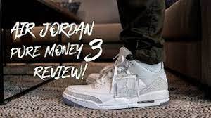 Shop the latest selection of men's jordan shoes at foot locker. Pure White Jordan 3 On Feet Review The Best Air Jordan For The Summer Youtube