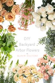 Make use the wooden arbor benches with decorative wooden lattice sides that will also bring great visual details to your garden and also build the wedding curtain arbors to your garden that will come covered with multitudes of flowers and would make a fancy entryway for your wedding area! Diy Ceremony Arbor Bloom Culture Flowers