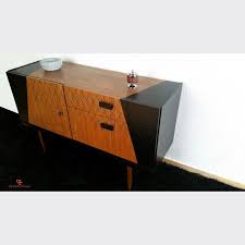 Bahut Vintage Relooke En Teck Annee 60 Meuble Vintage Mobilier De Salon Relooking Meuble