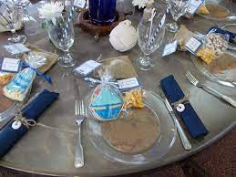 Pin By Jaime Caballero On Nautical Baby Shower Dominic Nautical Baby Shower Nautical Baby Baby Shower Table