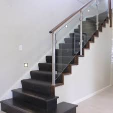 Installing a deck railing costs $93 per linear foot and is a necessary safety measure. Clear Exterior Garden Stair Railings Deck Railing For Balcony Buy Clear Deck Railing Exterior Railings Garden Stair Railing Product On Alibaba Com