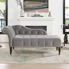 Maybe you would like to learn more about one of these? Amazon Com Jennifer Taylor Home Samuel Collection Traditional Hand Tufted Right Arm Facing Chaise Lounge Opal Gray Furniture Decor
