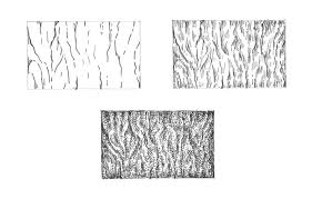 400x141 illustrator tutorial wood grain. Drawing Natural Textures With Ink Liners