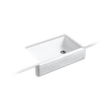 Check spelling or type a new query. Kohler Hayridge Whitehaven Undermount Single Bowl Farmhouse Kitchen Sink White 34 In 6351 0 Rona