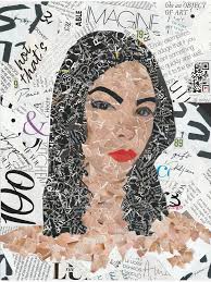 Pegatinas: Collage De Papel Rasgado