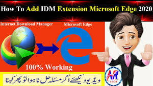 Check spelling or type a new query. How To Add Idm Extension In Microsoft Edge 2020 Latest New Method L Ar Sweet Tech L Youtube