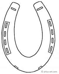 There are 2 types of horseshoe arches: Horseshoe Coloring Page Printable Coloring Page Artus Art