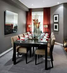 Pin By Unicornio On Ideas For The Home Red Dining Room Modern Dining Room Dining Room Contemporary