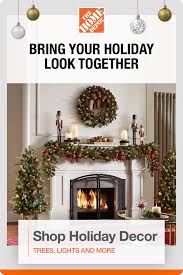 Complete Your Holiday Look With Trees Garland And More From The Home Dep Home Depot Christmas Decorations Holiday Decor Christmas Christmas Decorations Rustic