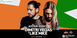 Sunburn Dimitri Vegas Like Mike Official After Party At Xu The Leela Palace In Bangalore Highape