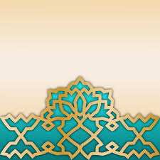 Background With A Golden Geometry Frame Islamic Arabic Background Morocco Decorative Polygon Background Image For Free Download