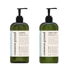 Common Ground Natural Shampoo And Conditioner Set With Avocado Oil 16 9 Fl Oz 2 Items Increase Shine Volume Bounce Reduce Itchy Scalp Dandruff Organic Vegan Cruelty Free All
